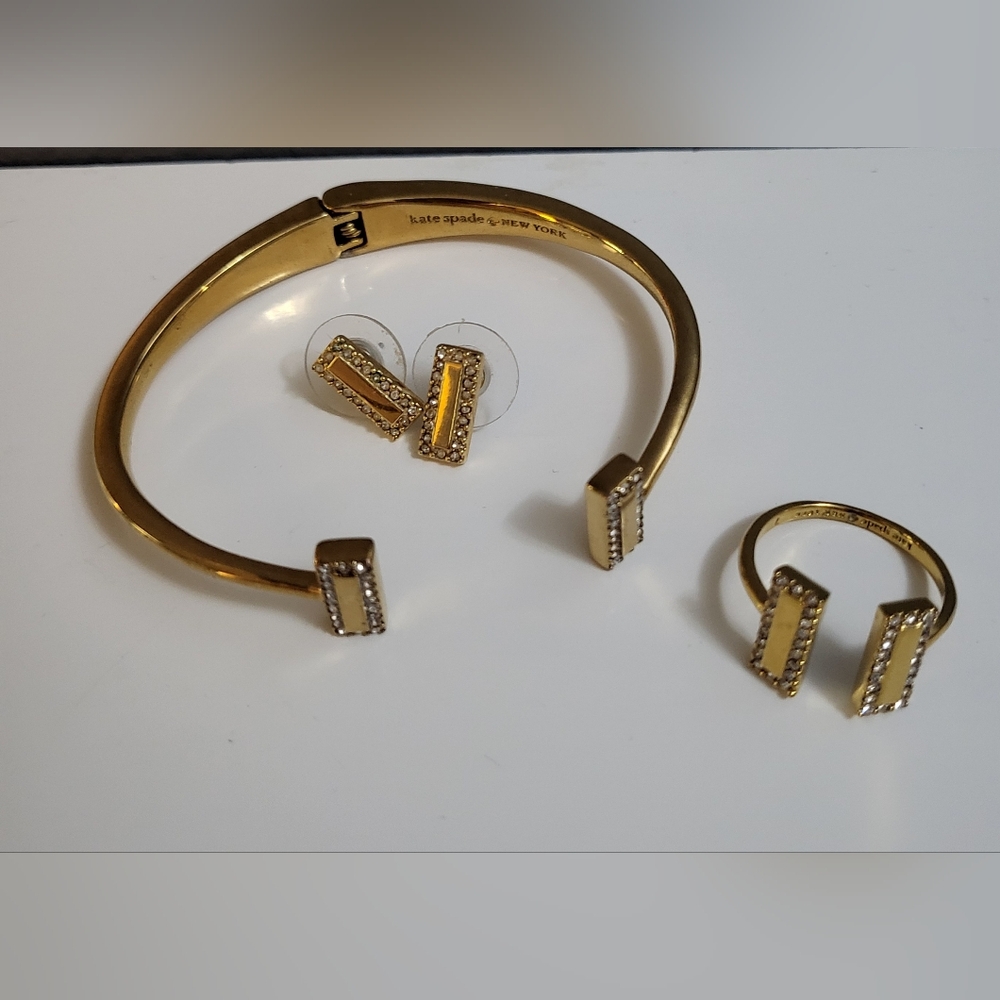 Kate Spade Set - "Raising The Bar-Gold"
